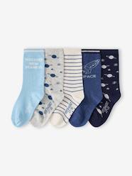 Boys-Pack of 5 socks for boys
