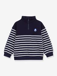 -Zip-neck sweatshirt by PETIT BATEAU 