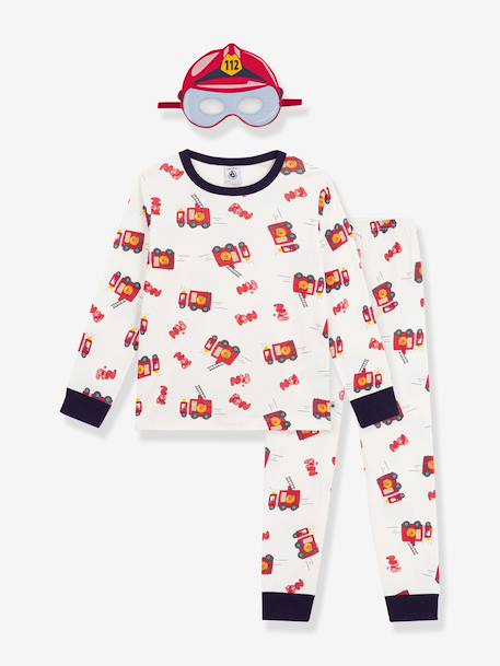 Pyjamas with mask by PETIT BATEAU white 