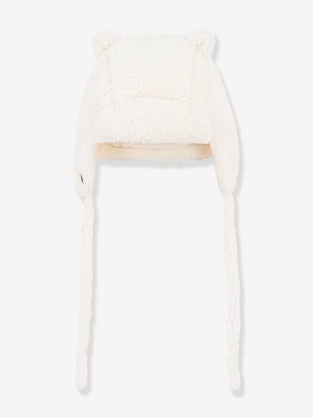 Hat with ears by PETIT BATEAU white 