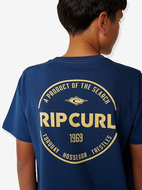 The T-shirt Staple by RIP CURL blue+khaki 