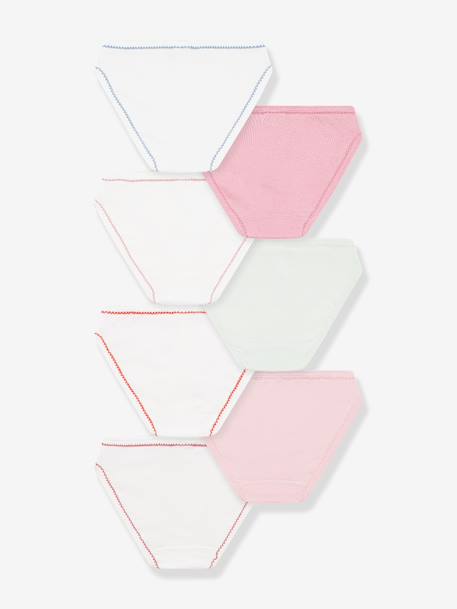 Pack of 7 briefs by PETIT BATEAU multicoloured 