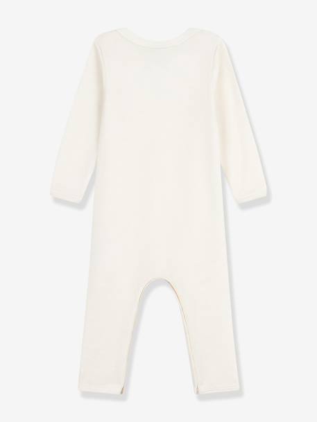 Long-leg bodysuit by PETIT BATEAU ecru 