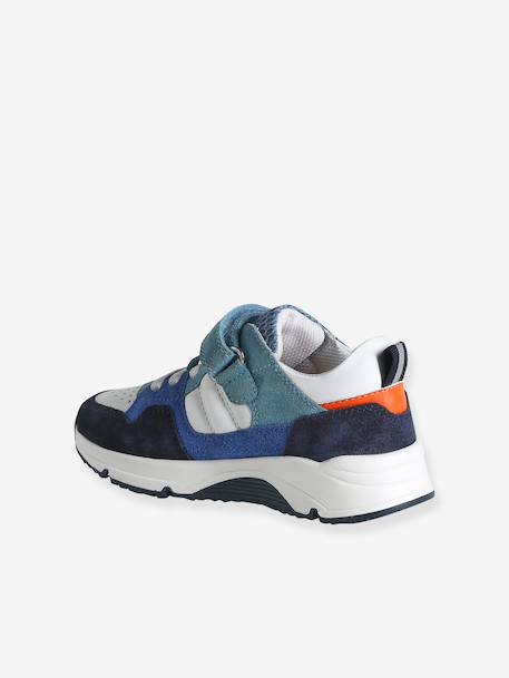 Trainers for boys with touch-fastening strap navy blue 