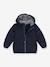 Plain puffer jacket for kids by PETIT BATEAU navy blue 