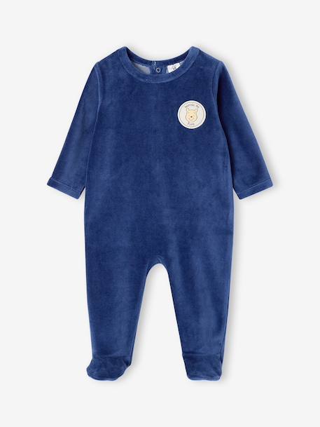 Pack of 2 Winnie sleepsuits marl grey 