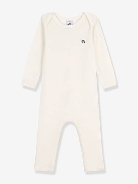 Long-leg bodysuit by PETIT BATEAU ecru 