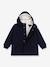 Mid-length parka for kids by PETIT BATEAU navy blue 