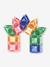 Mini tiles pack 28 pieces multicoloured 