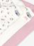 Pack of 3 long-sleeved bodysuits by PETIT BATEAU rose 