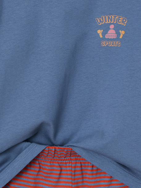 Pack of 2 pyjamas for boys denim blue 