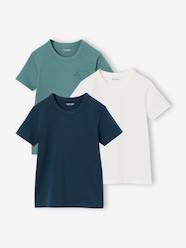 -Pack of 3 short-sleeved T-shirts for boys