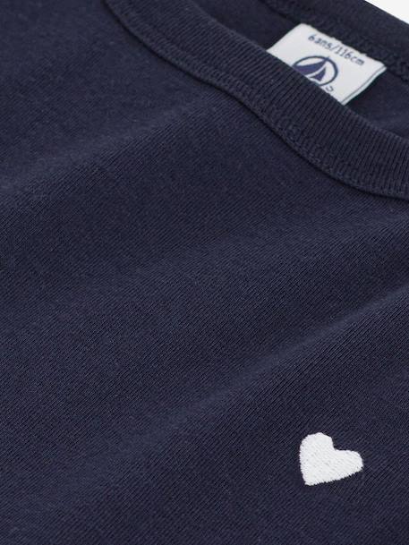 Short-sleeved dress by PETIT BATEAU navy blue 