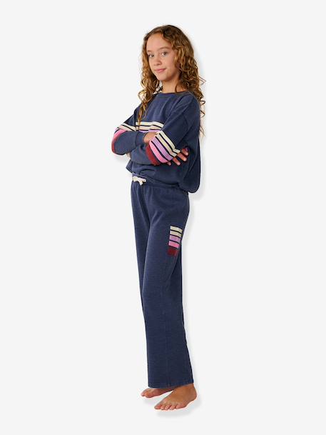 Surf Revival trousers by CYRILLUS navy blue 