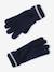 boys hat, snood and gloves set navy blue 