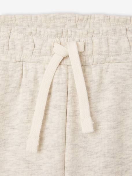 Jogging trousers for boys marl white 
