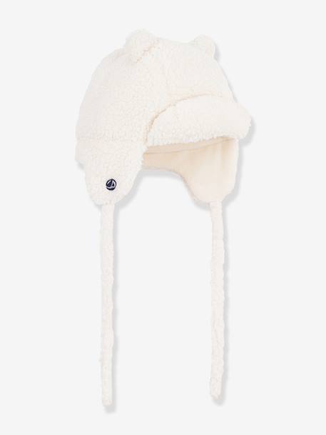 Hat with ears by PETIT BATEAU white 