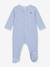 Baby pyjamas in milleraies stripes by PETIT BATEAU blue 
