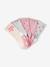 Pack of 5 socks for girls pale pink 
