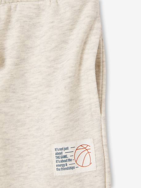 Jogging trousers for boys marl white 