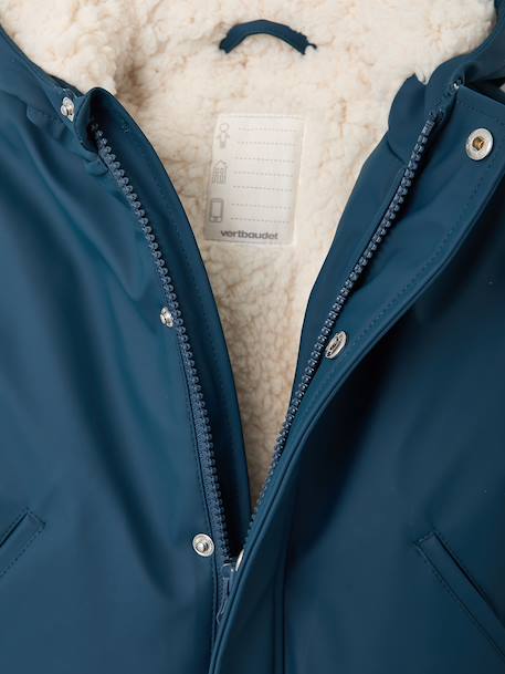 Waterproof Coat & Trousers for Babies caramel+night blue 