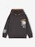 Hooded sweatshirt for boys anthracite 