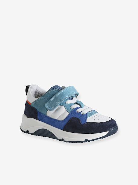 Trainers for boys with touch-fastening strap navy blue 