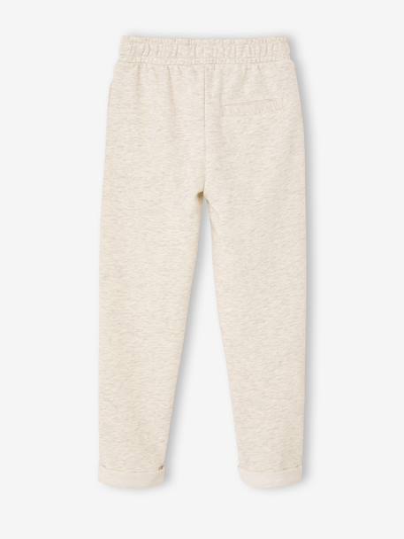 Jogging trousers for boys marl white 