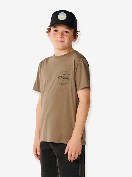 The T-shirt Staple by RIP CURL blue+khaki 