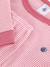 Fitted striped pyjamas by PETIT BATEAU rose 