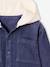 Hooded shirt for boys deep blue 