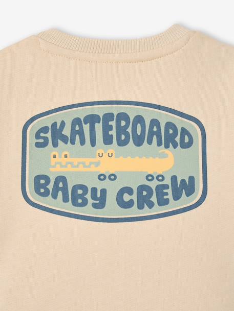 Sweatshirt and jeans set for baby boys vanilla 