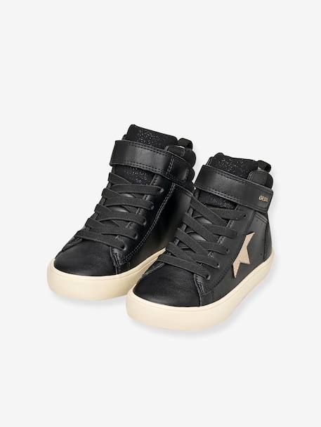 Gisli high-top trainers by GEOX black 