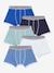 Pack of 5 boxers by PETIT BATEAU blue 