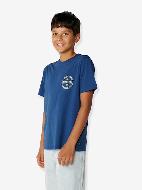 The T-shirt Staple by RIP CURL blue+khaki 