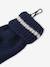 boys hat, snood and gloves set navy blue 
