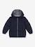 Plain puffer jacket for kids by PETIT BATEAU navy blue 