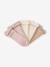 Pack of 5 booties for baby girls rosy 