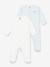Pack of 2 baby pyjamas by PETIT BATEAU light green 