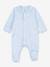 Baby pyjamas with star print by PETIT BATEAU light blue 