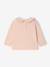 Long Sleeve Top with Peter Pan Collar, for Babies aqua green+Beige+pale pink 