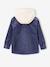 Hooded shirt for boys deep blue 