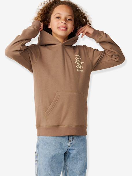 RIP CURL Search Icon hooded sweatshirt brown 