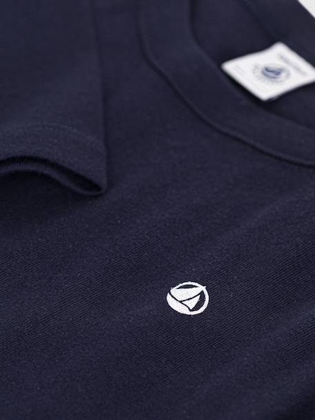 The T-shirt long sleeves by PETIT BATEAU navy blue 