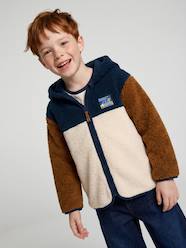 Boys-Zip-up hooded cardigan for boys