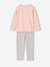Pack of 2 pyjamas for girls rosy 