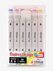Toys-24 dual-tip alcohol markers by Main d'Artiste