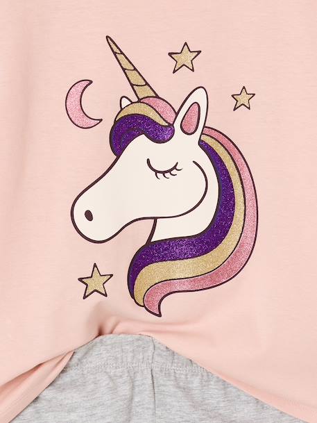 Pack of 2 pyjamas for girls rosy 
