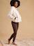 Pack of 2 Pairs of Leggings for Maternity, Seamless by ENVIE DE FRAISE black+khaki+taupe 