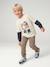 Jogging bottoms for boys beige+fir green+navy blue 